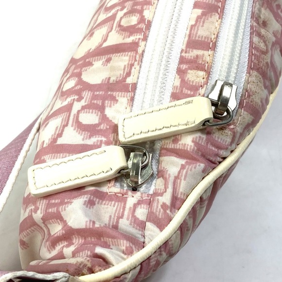 CHRISTIAN DIOR Pink Trotter Shoulder Bag